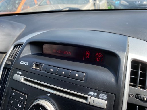 display of the dashboard ROZDZIELCZEJ Kia Ceed SW FL 06-12