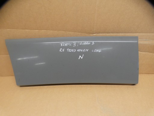 moulding right left rear part rear RENAULT TRAFIC III LONG