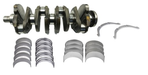 XWK245KPL, XWK245KPL - Коленвал с подшипниками nissan 1.9dci f9q