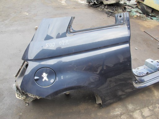 FIAT 500 07- fender quarter side threshold right rear part rear 415/B
