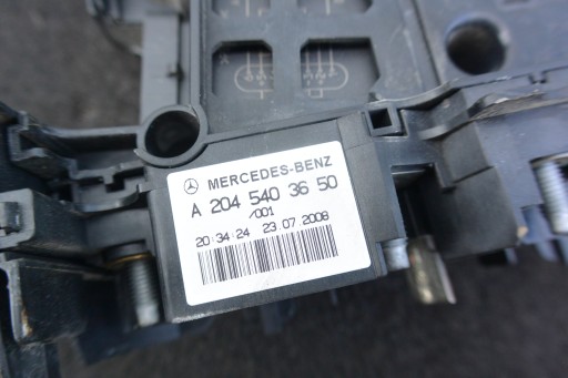 BORNE POUR BATTERIE PIROTECHNICZNA MERCEDES W204