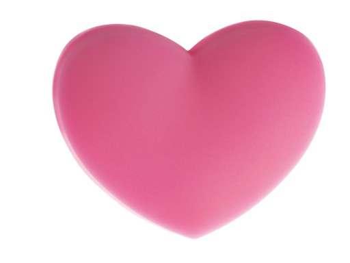 Віброгаситель HEART - колір: рожевий