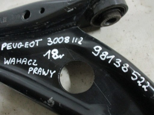 arm right Peugeot 3008 II 2 ,5008 II 2, Combo E 98138522
