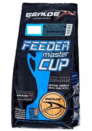 Прикормка Genlog поплавковим і грунтовим методом 1 кг FEEDER MASTER CUP