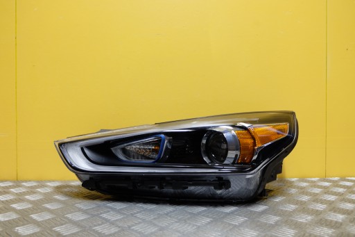 92101-G2120-NIEBIESKA - Hyundai ioniq 2016 - ксенонова фара зі світлодіодним синім ліворуч j10l usa