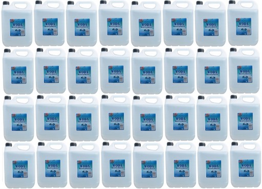 ПІДДІН З ДИСТИЛЬОВАНОЮ ВОДОЮ 600 Л 120 X 5 Л СУПЕР ЧИСТА ЯКІСТЬ!!!