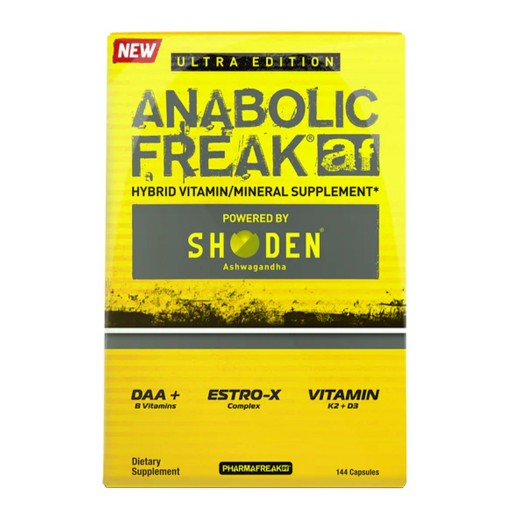 PHARMA ANABOLIC FREAK 144 k. TESTOSTERON ESTRO-X TEST DAA SHODEN D3 K2 B12