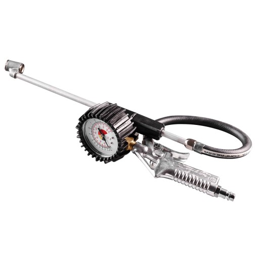 НАДУВНОЙ ПИСТОЛЕТ С МАНОМЕТРОМ, 63 ММ, ДЛИННЫЙ НАКОНЕЧНИК