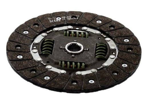 1862 347 - SACHS ДИСК ЗЧЕПЛЕННЯ (240 ММ) ПОВНИЙ ПРОФІЛЬ FORD TR