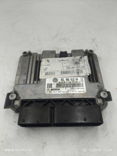 l77 - Volkswagen sharan 2003 центральний контролер / блок управління 03l906018hh