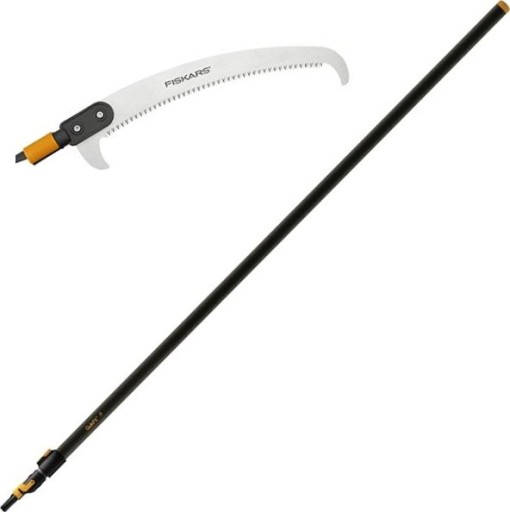 ПИЛА ВИГНУТА + ТЕЛЕСКОПІЧНА РУЧКА QUIKFIT Fiskars 1001655