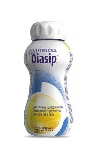 NUTRIDRINK DIASIP 4 X 200ML CUKROVKA VANILKA