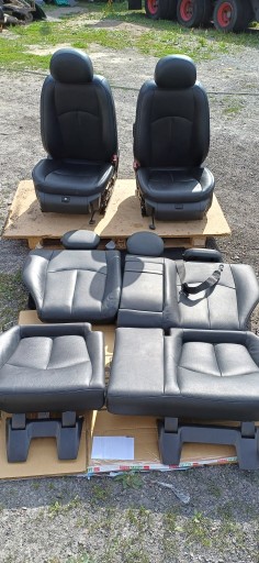 MERCEDES W211 Sitze heck vorne Sitz Leder SKORZANE KOMBI