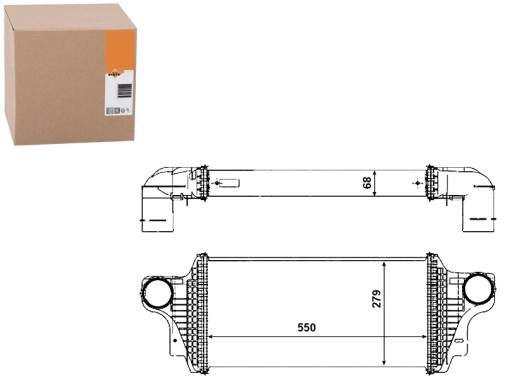 NRF30465/RS1 - ИНТЕРКУЛЕР NRF 8ML376754621 96438 30004549