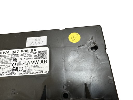 VW CUPRA SKODA control unit BORDNETZ 5WA937086BK