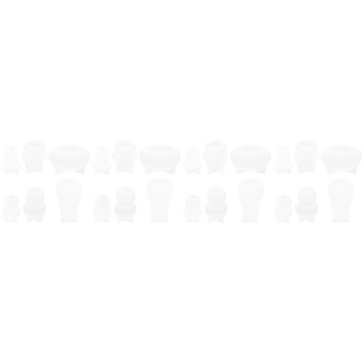 ФОРМА ДЛЯ ГРИБОВ РАЗНЫХ РАЗМЕРОВ, 4 НАБОРА