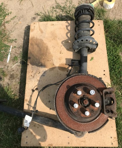 Mcperson range rover evoque 2.2 поворотный кулак левый задний