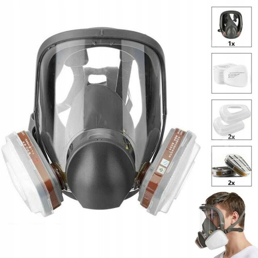 ПОВНИЙ НАБІР ПРОТИГАЗІВ 6800