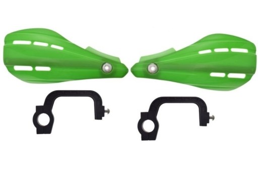 ASPG0502 - Handbary листья рук щитки крест эндуро зеленый