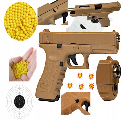 РЕПЛІКА ПІСТОЛЕТА GLOCK 17 ASG BB вер. 