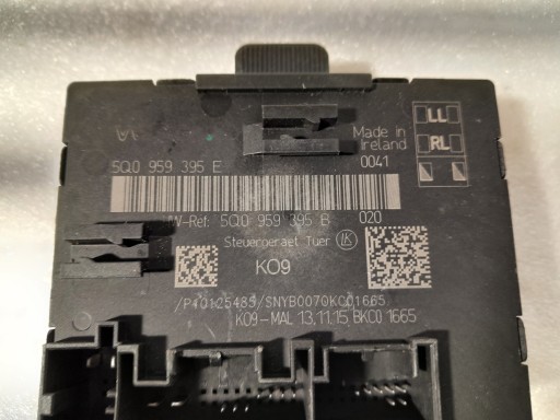 AUDI S3 8V module control unit door 5Q0959395E 5Q0959395B