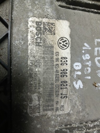 Bedienteil Computer SEAT LEON II 03G906021JS