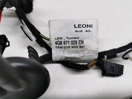 wiring door left front KEYLESS AUDI A7 S7 4G LIFT 2018 4G8971029EN