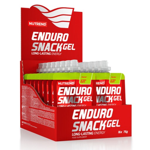 Енергетичний гель-саше Nutrend Enduro Snack Gel зі смаком яблука 75 мл 75 г 1 шт.