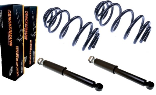 ALL9403C - Пружини амортизатори opel zafira b ii 2005 - задні комплект посилені hd!!