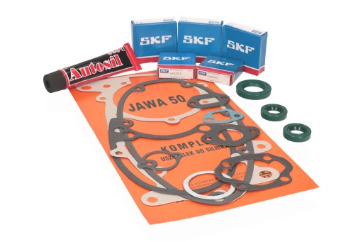 122655 - ROMET HOGAR 200 JAWA ПІДШИПНИК SKF ДВИГУН САЛЬНИК