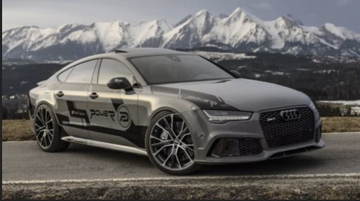 4T0 - Боковые юбки, накладки на пороги Audi A7 S7 RS7