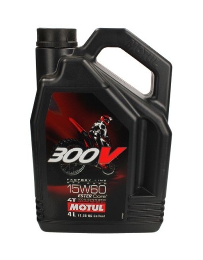 MOTUL OIL 15/60 4T 300V 4L OFFROAD