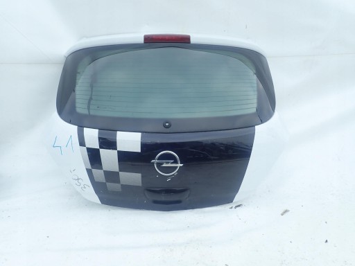 OPEL CORSA D 3D 06-14 trunk door boot rear part rear