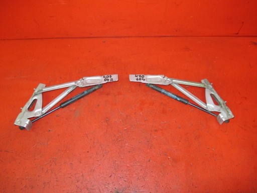PEUGEOT 407 berlina Cerniere del cofano PORTELLONE COFANO POSTERIORE Destra sinistra posteriore argento EZRC KPL