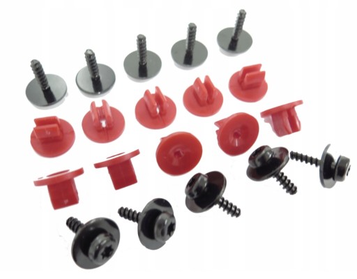 RX90228 - FORD S MAX НАБОР ЗАПОНКИ ВИНТЫ КРЫШКИ ДВИГАТЕЛЯ