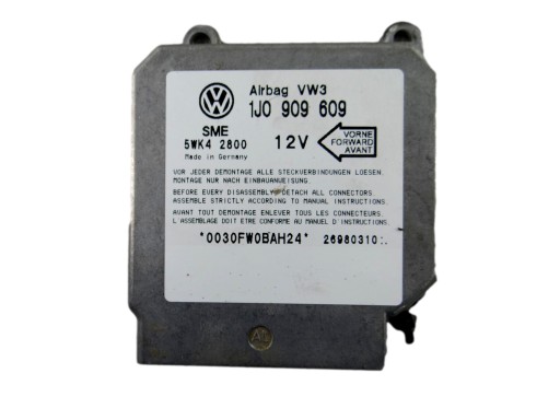 module SENSOR airbag VOLKSWAGEN GOLF IV 1J0 909 609