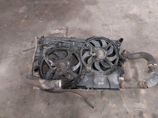 Kühler Wasserkühler + INTERCOOLER + Lüfter CITROEN JUMPER II 134587008