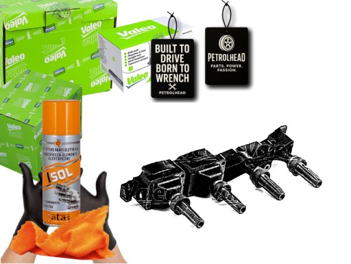 VAL245086#ECS-PCP+K - Катушка зажигания citroen saxo peugeot 106 ii 1.6 02 #petrolhead pro+ kit4