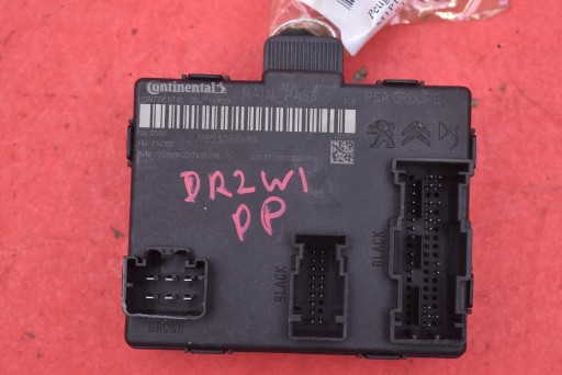 control unit module door right front 9853063580 PEUGEOT 308 III P5 T10 21-25