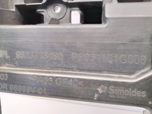 2019r + Corsa F Peugeot 208 II 2008 II Versteifung Schlossträger Gurten 9823718480