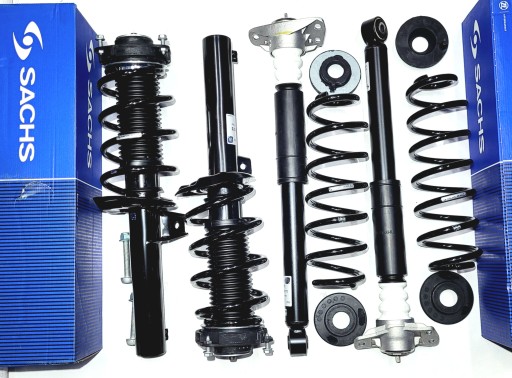 317 574 - 4X Sachs амортизатор пружинна подушка чохли в зборі SEAT ALTEA XL