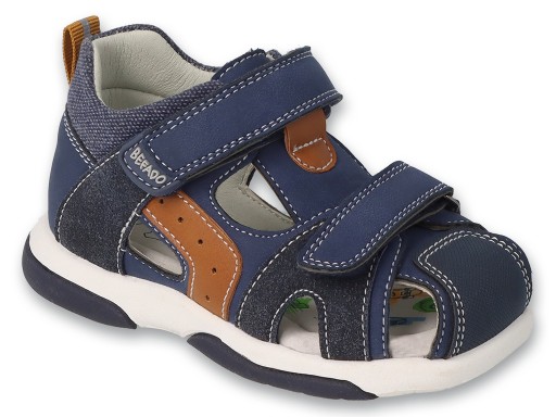 Sandały Chłopięce Letnie Buty Dziecięce Sandałki Na Rzepy Befado R. 26