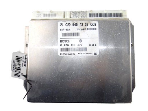 control unit module ESP MERCEDES A170 0 265 109 477