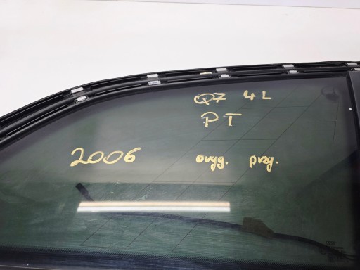 window bodywork right rear part ORYG. PRZYCIEMNIANA AUDI Q7 4L 4L0845300B 2006R