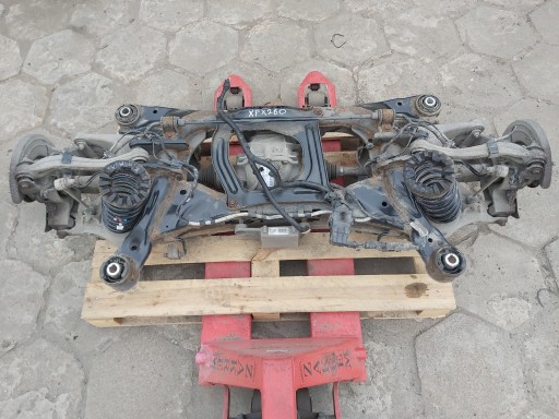 axle beam rear part sider rear differential sususpension JAGUAR XF II X260 2.0 D