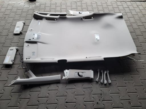 CIELO INTERNO copertura GREMBIALINA SLUPKA Montaggio KOMPLET parasole LEXUS RX III RX450 H