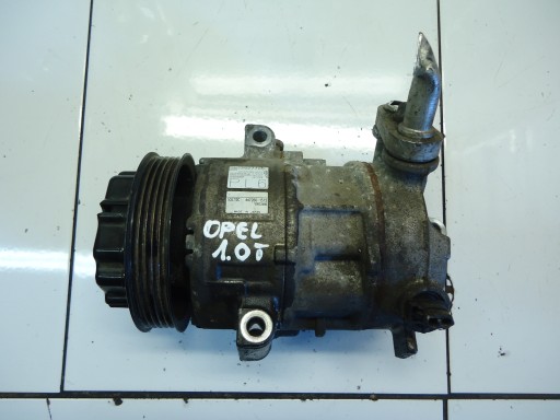 OPEL CORSA E ASTRA K 1.0T B10XFT B10XFL LE1 compressor of the air conditioning 13427705