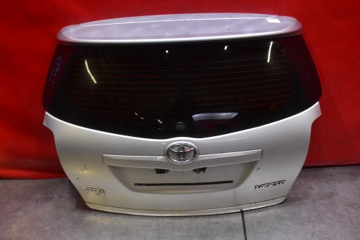 trunk door boot rear part rear SREBRNA TOYOTA VERSO 1 and 09-13