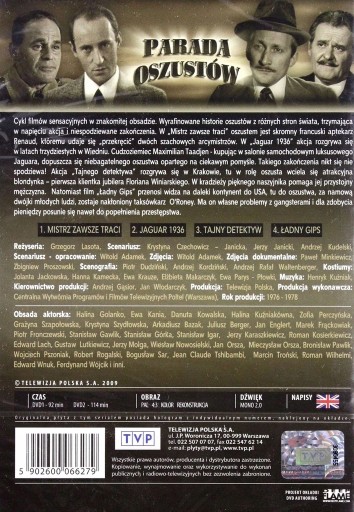 PARADA OSZUSTÓW DVD FOLIA płyta DVD • Cena, Opinie - Allegro