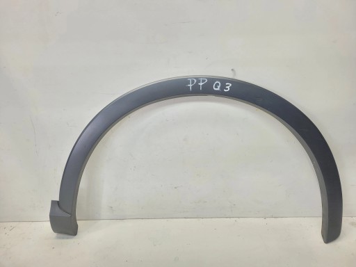 moulding Z of a fender cap right front AUDI Q3 8U 8U0853718A grey